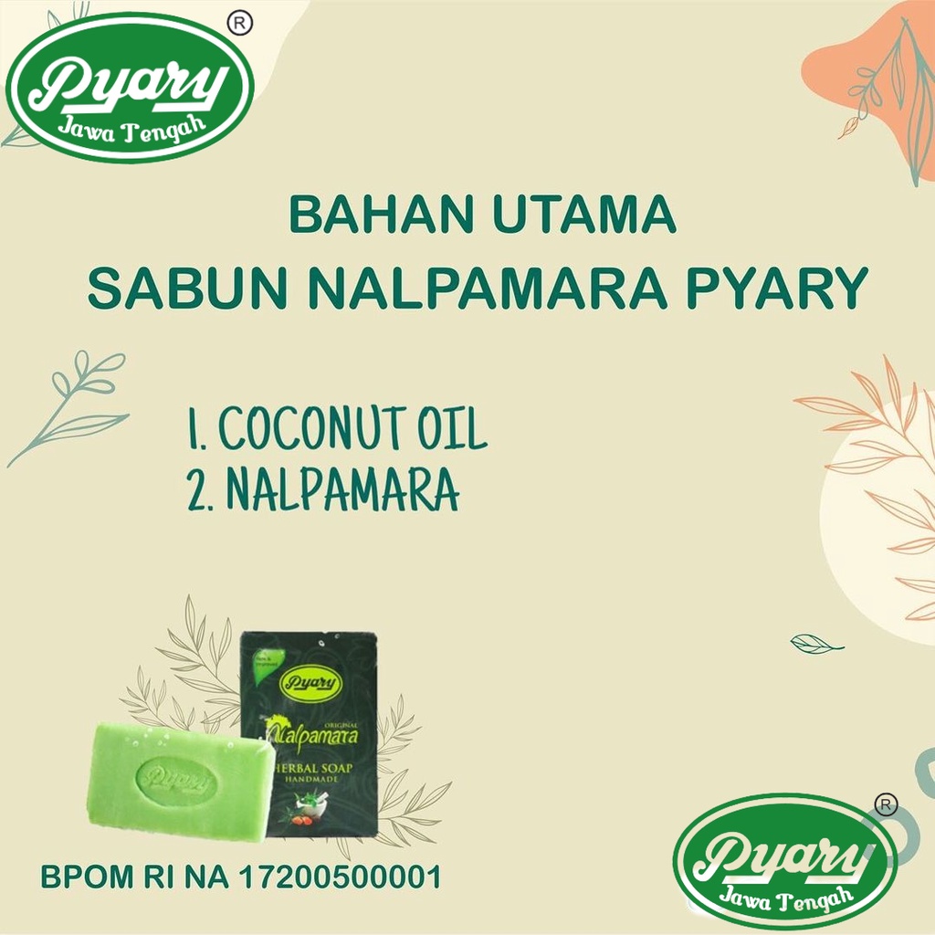 PROMO [BPOM RESMI] Sabun Arab PYARY Nalpamara Soap 100% Original Distributor Resmi