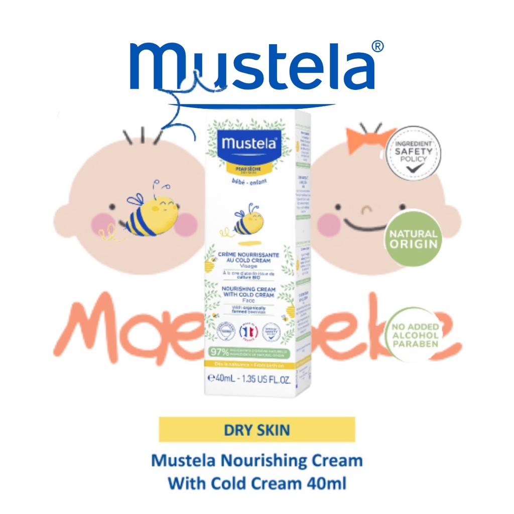 [PROMO] Mustela Nourishing Cream With Cold Cream 40ml