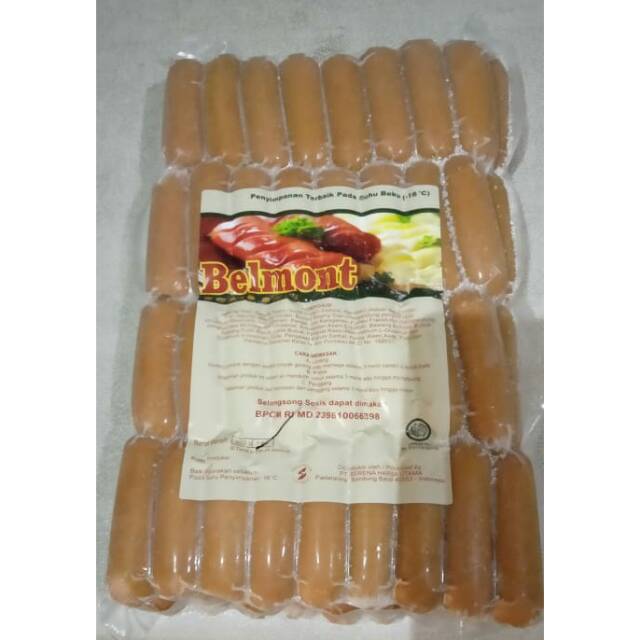 

Sosis Belmont Breakfast 1 Kg (isi 64 pcs)