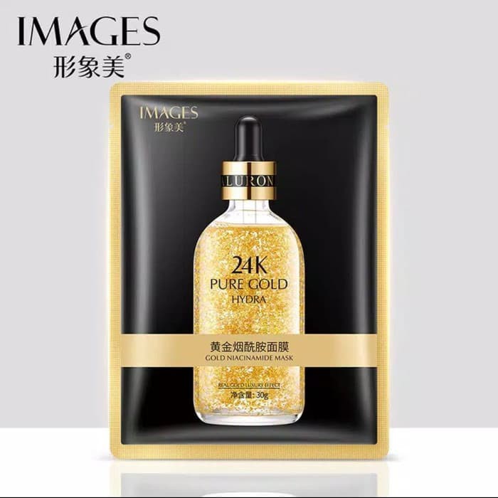 Images Gold Niacinamide Mask/Images 24K Pure Gold Hydra Mask/Images Mask/Venzen Mask