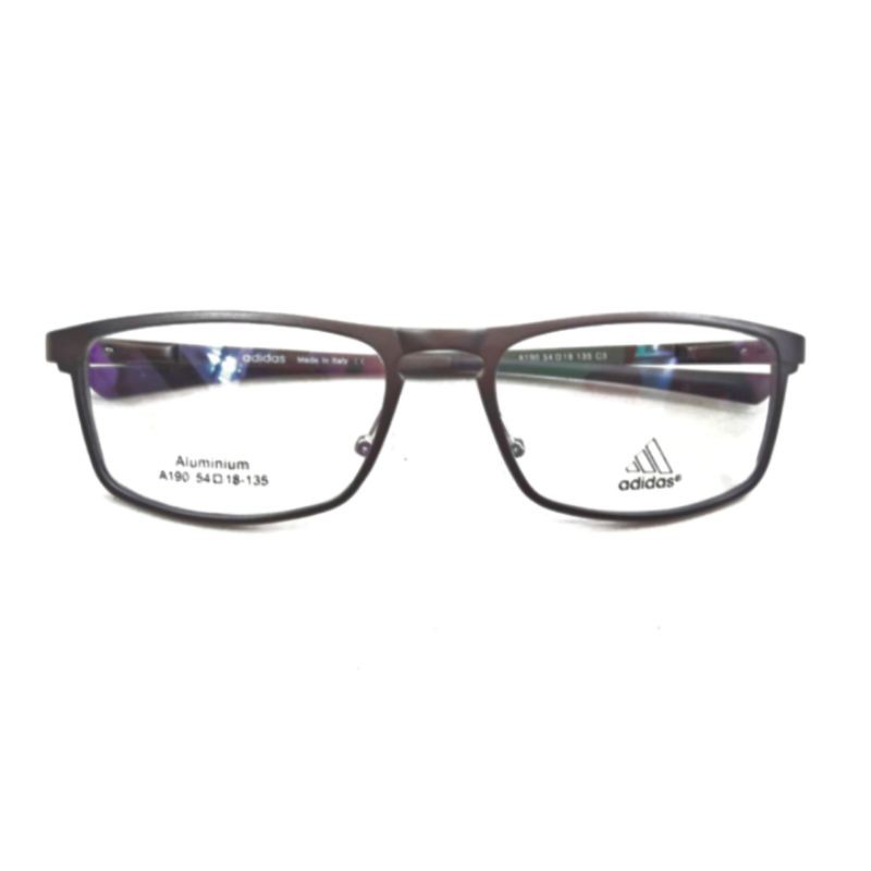 Frame Kacamata Minus Pria Dan Wanita Titanium Carbon Adidas C4 Brown No Korosi - Simple Elegan