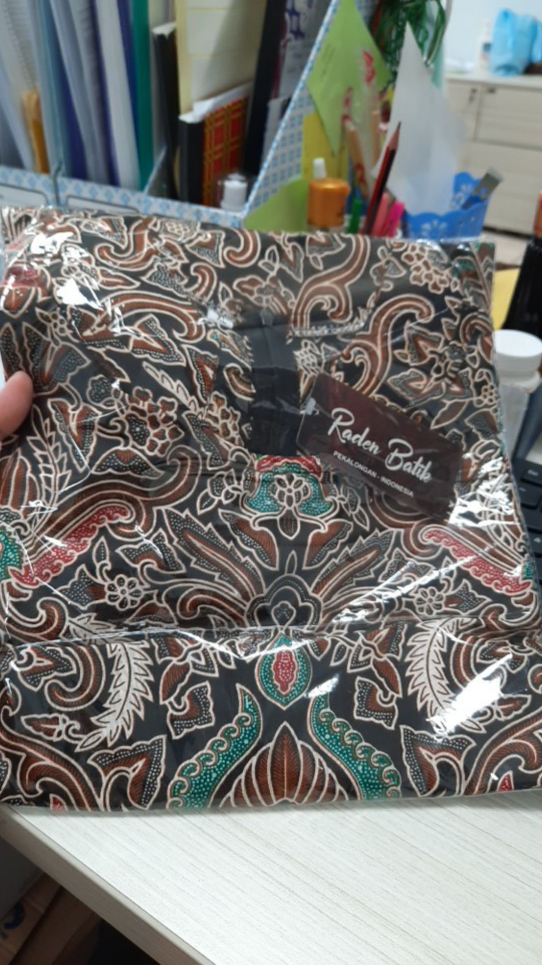 Baju Tunik Batik Motif Wayang