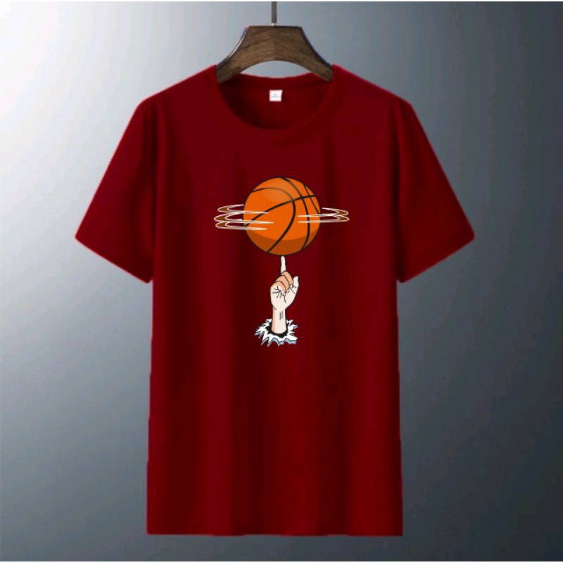 kaos pria basketball freestyle baju lengan pendek kaos distro unisex kaos murah pria