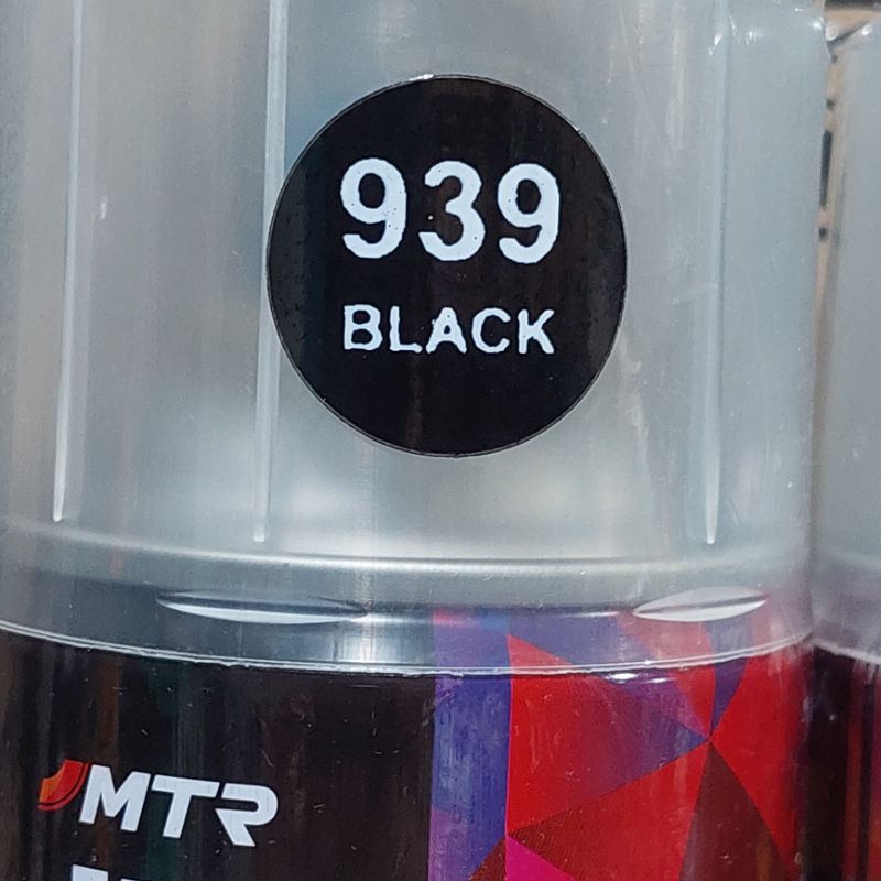 Pilok Pilok Cat Semprot MTR ARTONE Hitam Black 939 300cc Ukuran Besar Tahan Bensin Semprotan Bisa diputar Horizontal dan Vertical