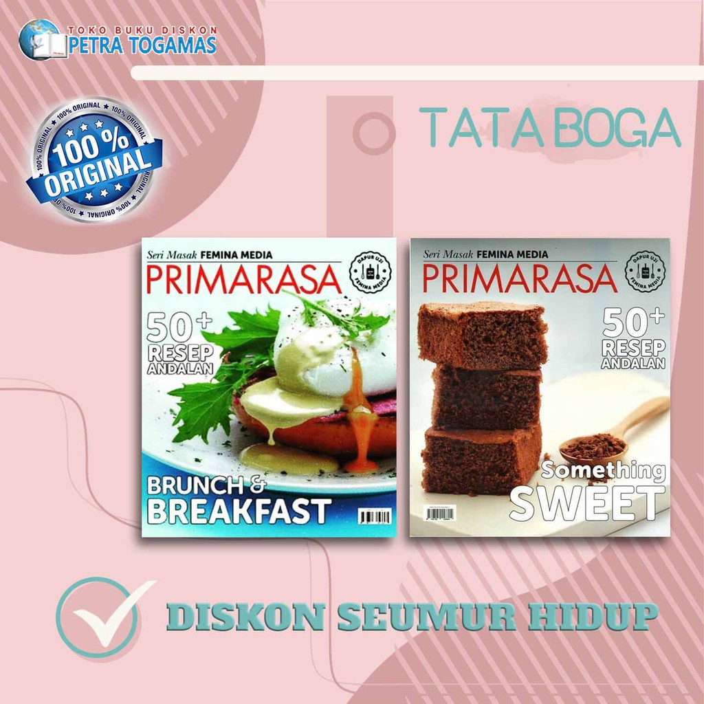 

SMFM: PRIMARASA 50+ RESEP ANDALAN SOMETHING SWEET/BRUNCH & BREAKFAST