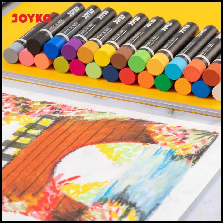 

Best Sale Joyko Artists 24 Oil Pastel / Krayon Minyak 24 Warna Op-24Art