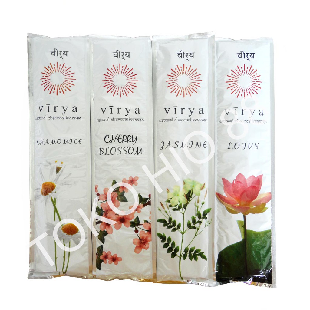 Hio / Dupa Hitam Wangi Aromaterapi Merk Virya 12 Sticks Incense Stick Aromateraphy