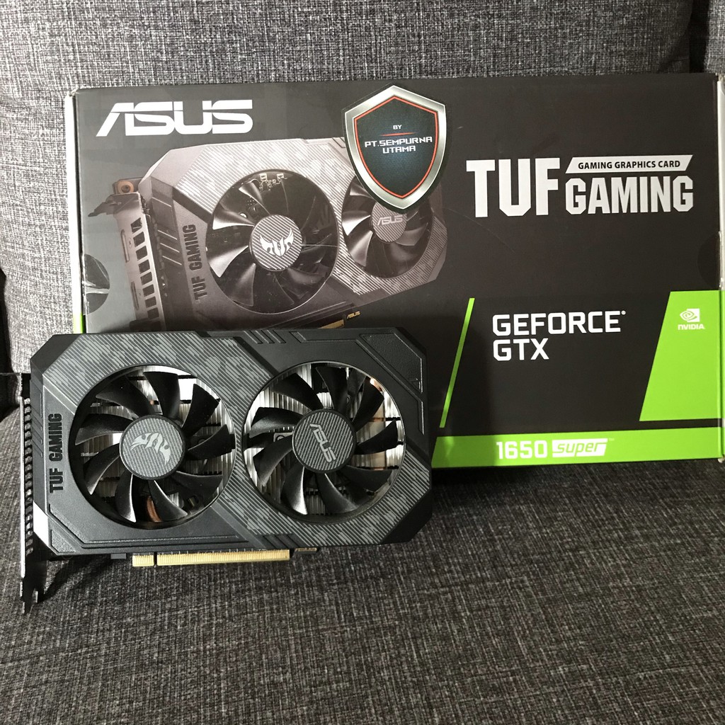 Vga Nvidia Asus TUF Gaming GTX 1650 Super 4GB GDDR6