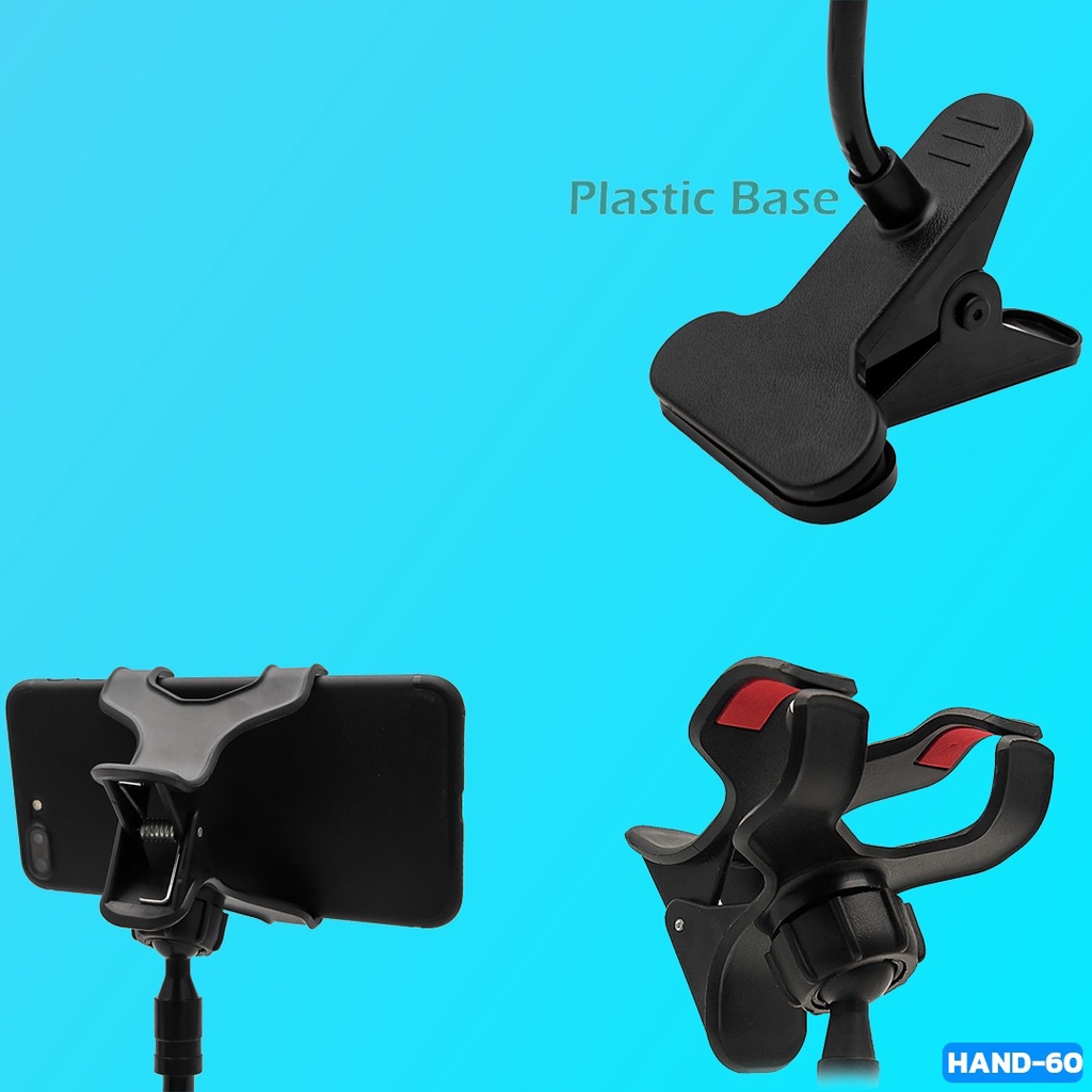 LAZY POD JEPIT . Lazypod 2 Clips Tongsis Jepitan Besi Narsis for Smartphone Besi Lentur Holder Hp