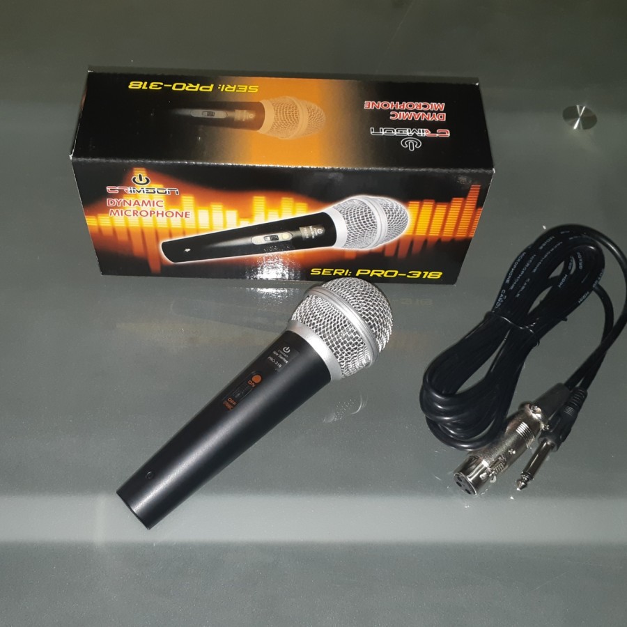 Mic Microphone Kabel Crimson