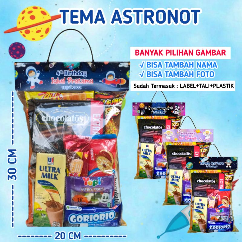 

Label Snack ASTRONOT free Nama Free Plastik