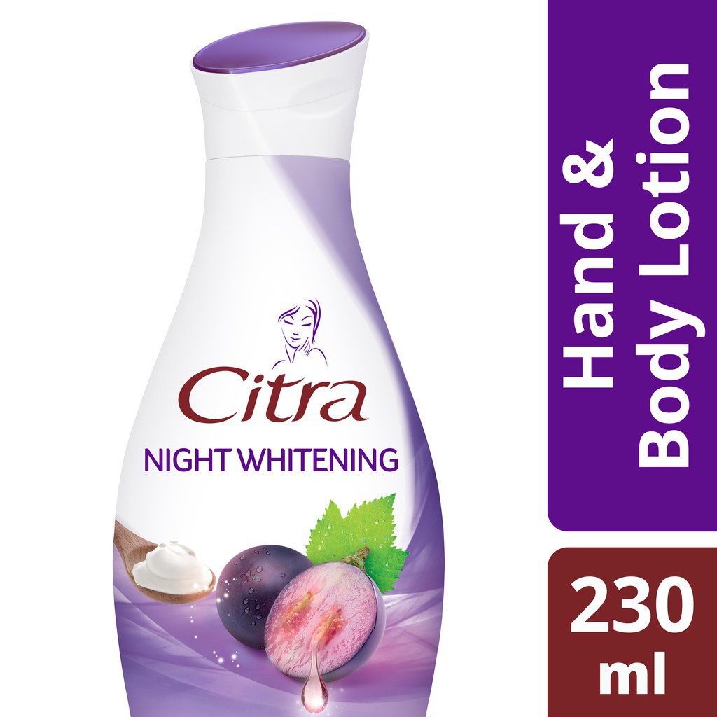 CITRA NIGHT COLLAGEN GLOW HAND &amp; BODY LOTION - 230ML (N007832)