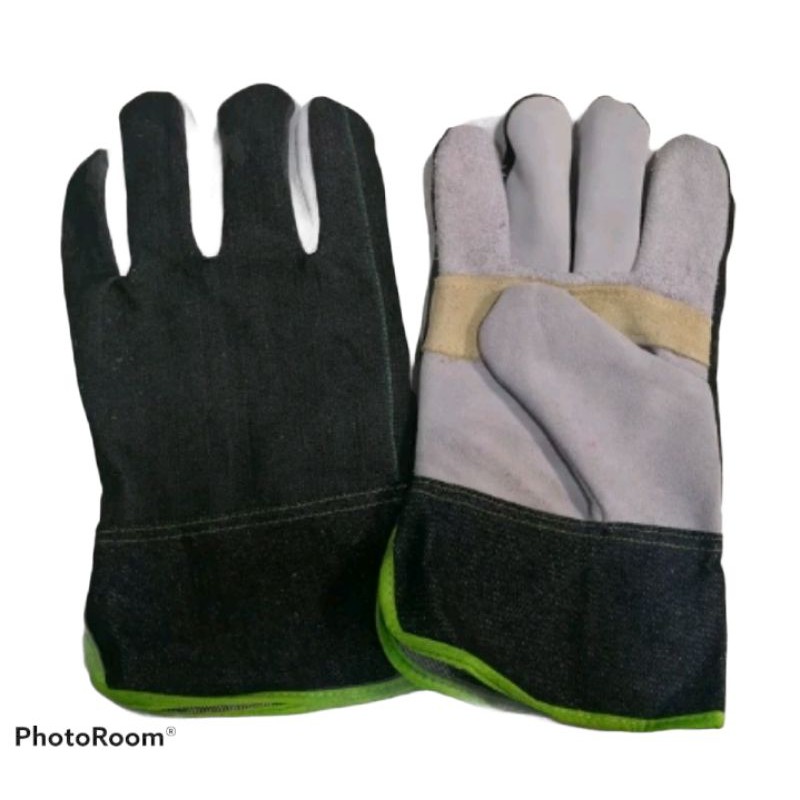 Termurah sarung tangan las  kombinasi suede sarung tangan wellding fitter gloves sarung tangan las