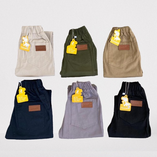 Celana Chino Anak Panjang 6 Warna/Bawahan Anak Terlaris 1-9 Tahun/Celana Anak Bisa COD/ HASTSTORE-1