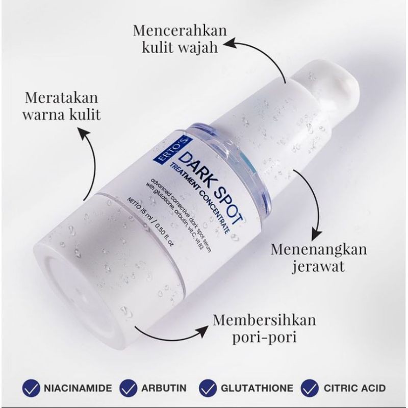ERTOS DARK SPOT SERUM FLEK / NODA HITAM ERTO'S