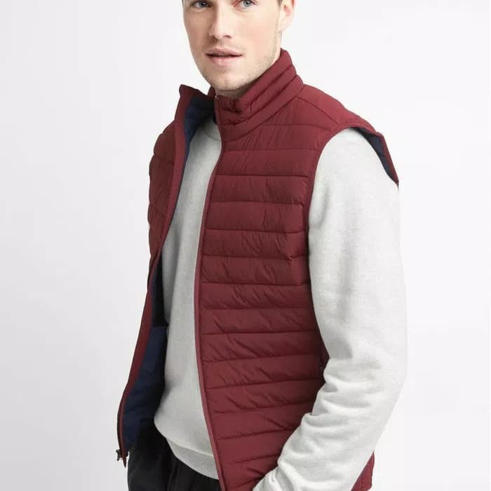Gap Coldcontrol Puffer Vest - Men Outerwear - Romp FASHION DISTRO COWOK CEWEK GAYA TERBARU ABG Z3F8