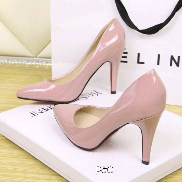 Heels cip wanita, heels murah, jualan heels, septu murah
