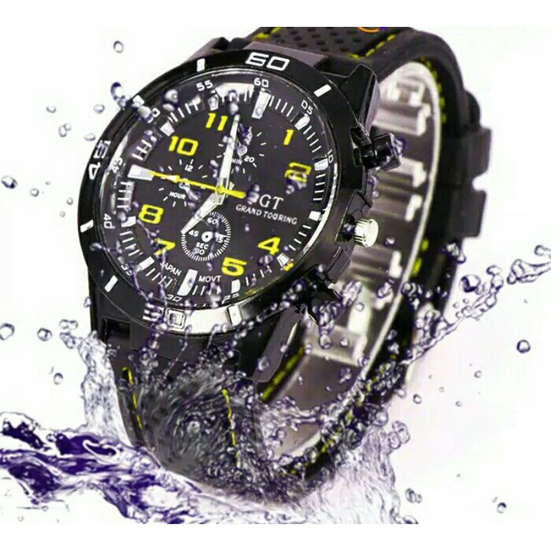 Jam Tangan Pria Sport Korea Quartz