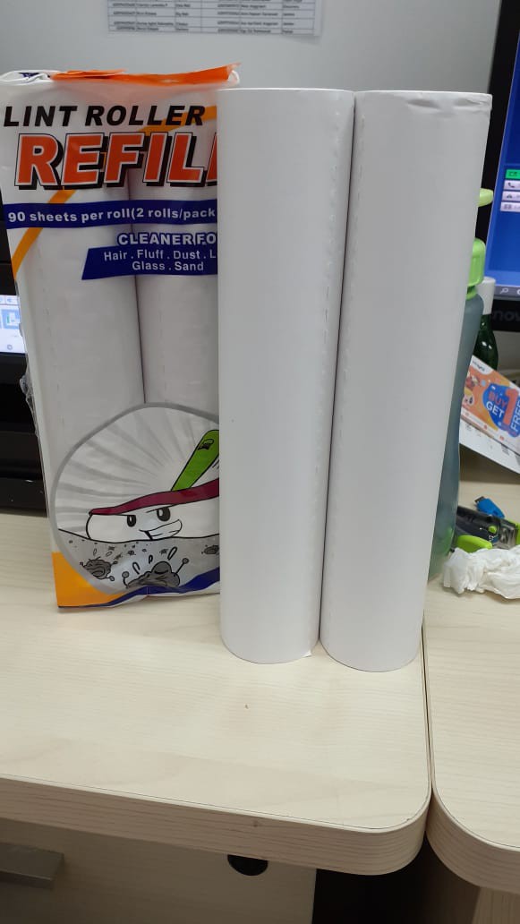 Uroclean Lint Roller Refill Isi 2 Pcs Termurah Terlaris