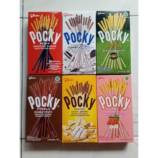 

Pocky Biskuit Glico Stick 47gr Snack Import All Variants