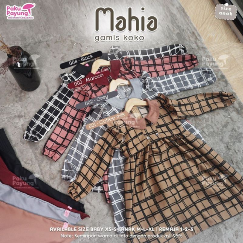 Ready, NEW! MAHIA SERIES By PAKU PAYUNG CLUB | MARET 2022 / SET COUPLE ANAK STYLISH