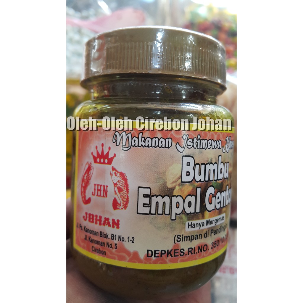 

Bumbu Empal Gentong