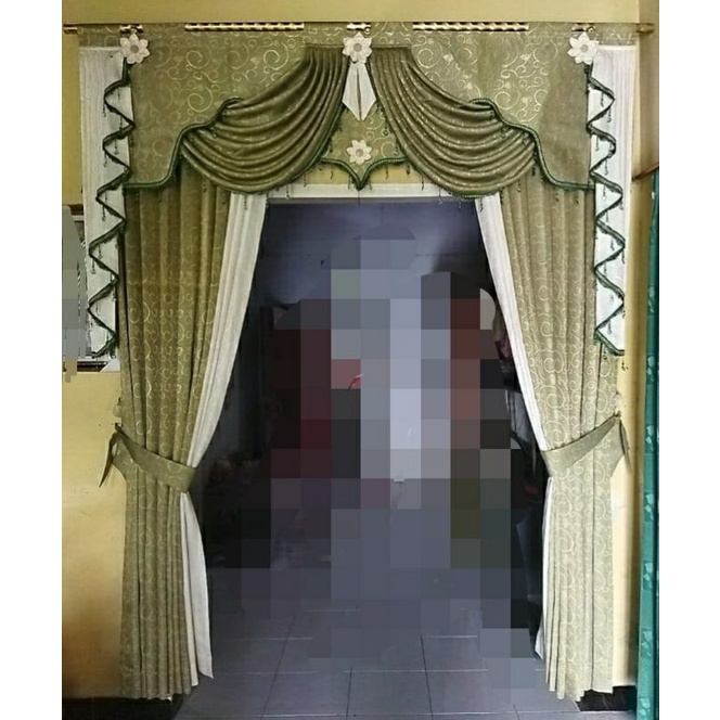 Gorden Set Poni Spanyol (Sesuai Foto)