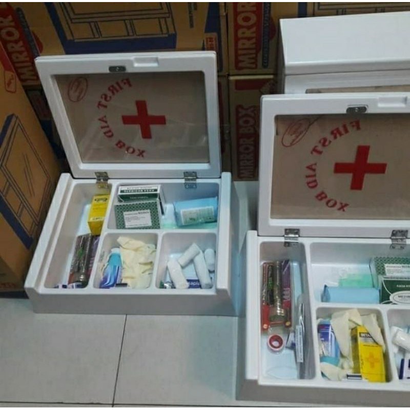 kotak p3k tipe A +isi lengkap murah