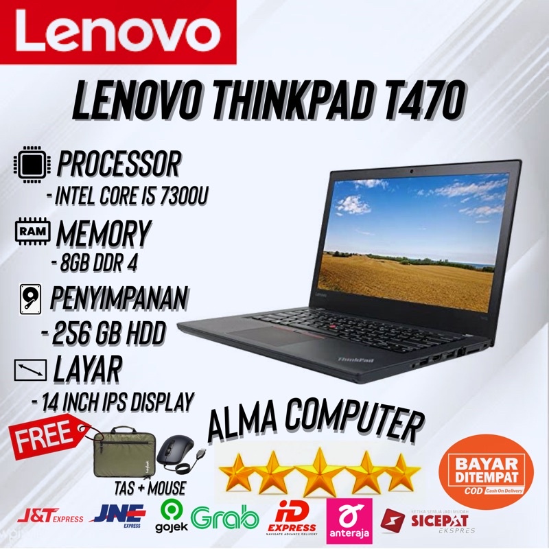 LENOVO THINKPAD T460S CORE I7 100% ORIGINAL MULUS-T470