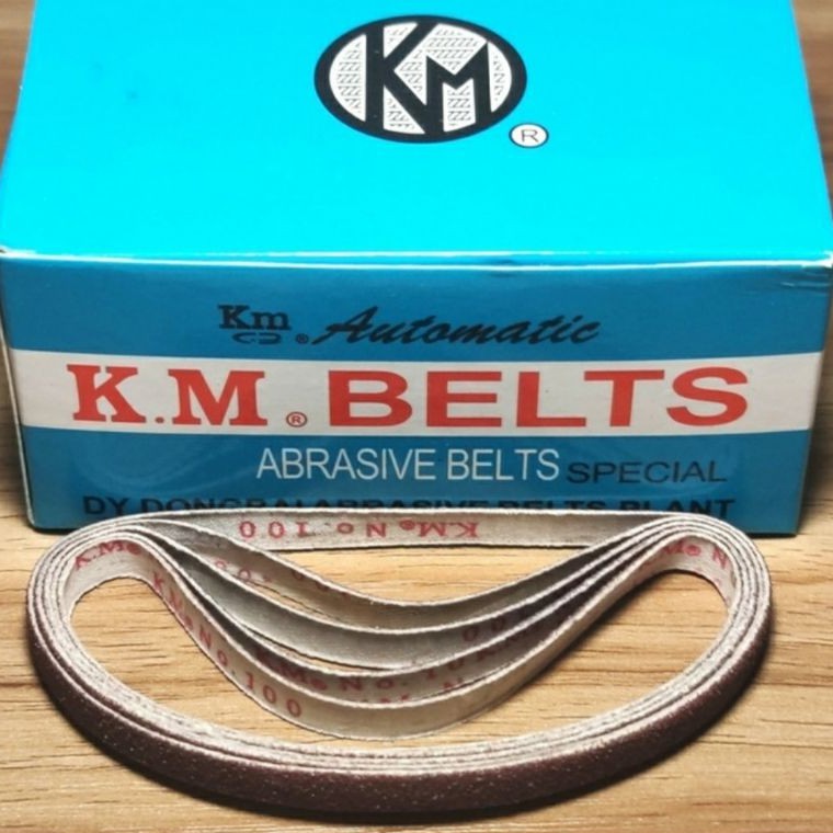 Asahan KM*Abrasive Belt * KM Belt *Asahan Mesin Potong KM 6&quot; 8&quot; 10&quot; KM