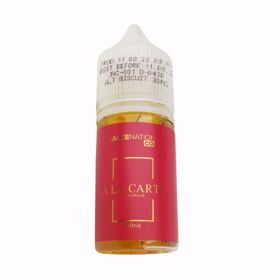 A La Carte Cream Biscuit Salt Nic 30ML by Juice Nation Company