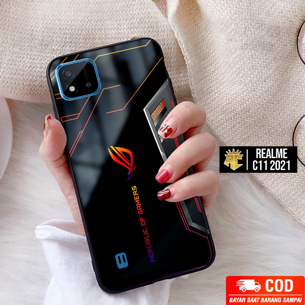 CASE REALME C11 2021 - Casing REALME C11 2021 Terbaru AERO STORE [ ROG ] Silikon REALME C11 2021 - C
