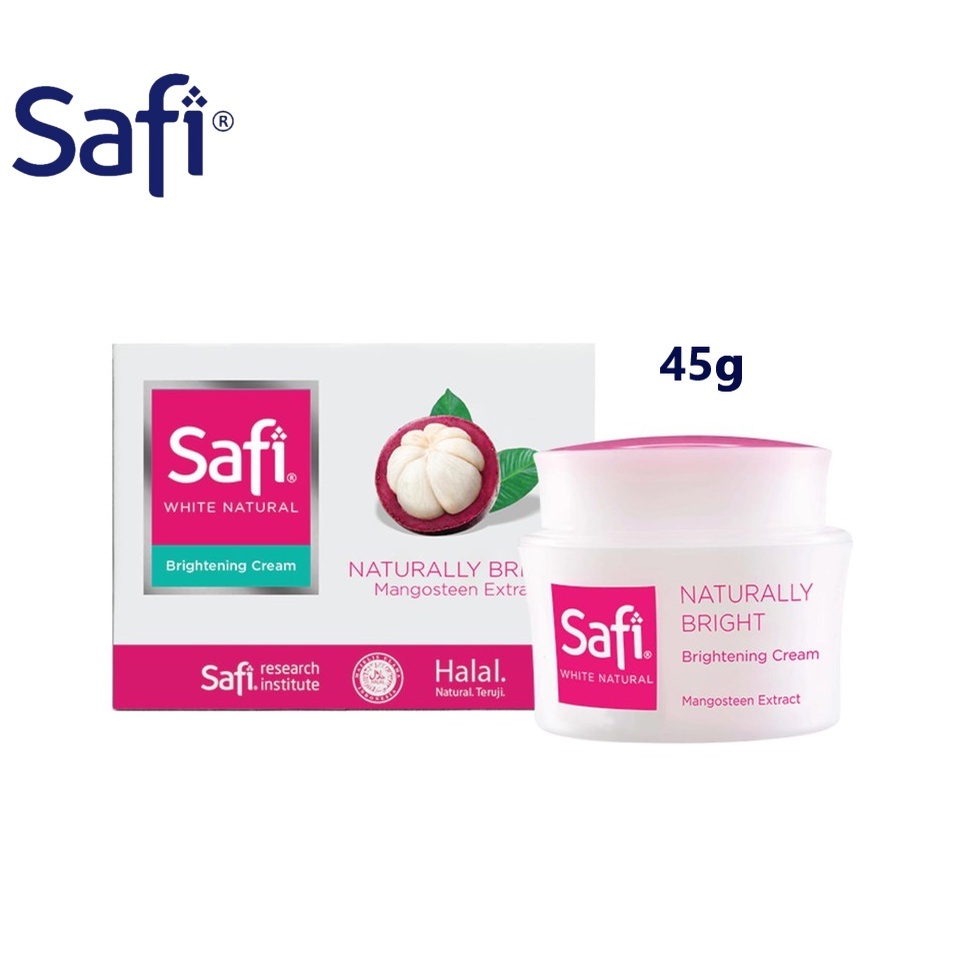 ⭐️ Beauty Expert ⭐️ Safi White Natural Brightening Cream Mangosteen 20g  Brightening Cream Mangosteen 45g