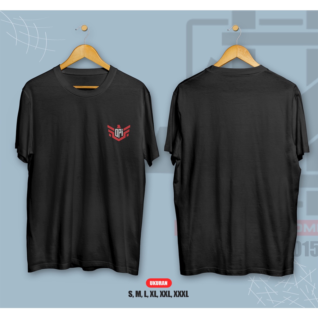 KAOS OPI GAMING ESPORT GAMING LENGAN PENDEK COTTON COMBED 30S