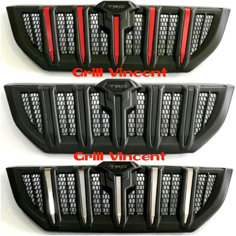 Grill grand innova TRD 2013 2014 2015 Apollo Prado Gril Kijang inova list warna