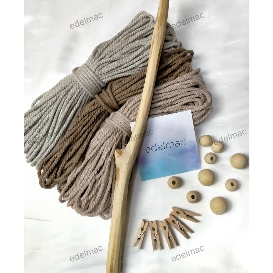 DIY Paket edelmac Macrame Kit Picture | Photo Wall Hanging Decor