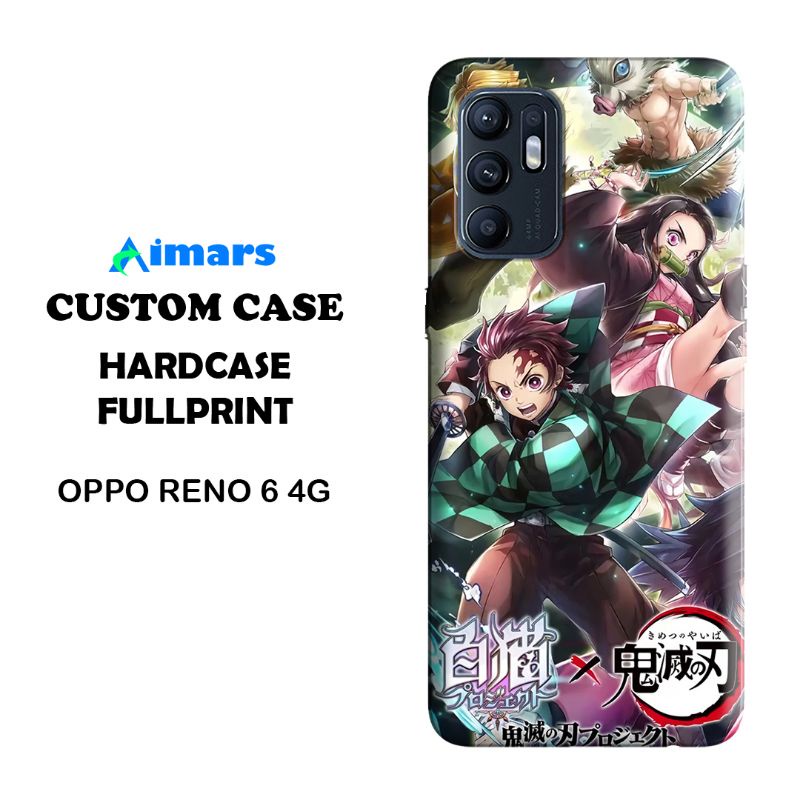 Custom Case Oppo Reno 6 4G Casing Hardcase 3D