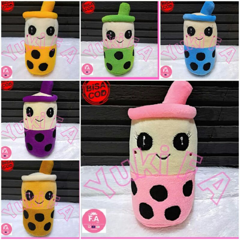 Boneka Boba mini size s//boneka boba Led