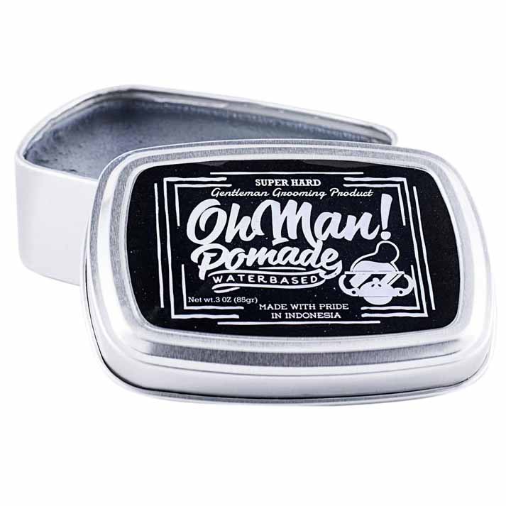 Pomade Oh Man Mystic Grey 3 Oz 85 Gram Free sisir unbreakable Free Sticker