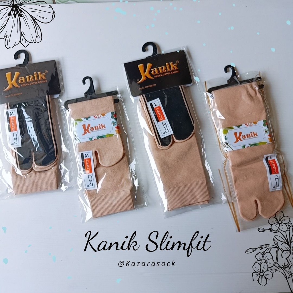 Kaos Kaki Kanik Jempol Telapak Hitam Slimfit - Kaos Kaki Jempol Muslim Halal|Kazarasock-8