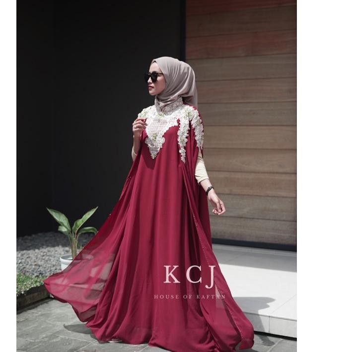 ۝ REAL PICT KAFTAN AURELLIE PREMIUM | KAFTAN CANTIK 2021 | KAFTAN MEWAH BY KCJ ✿