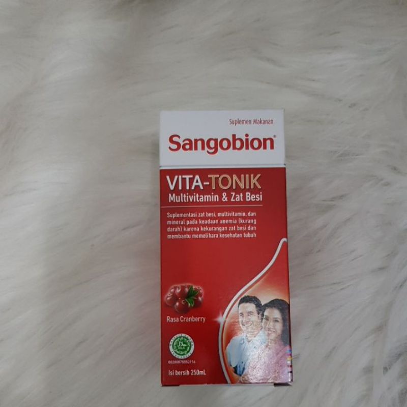 Sangobion Vita-Tonik multivitamin zat besi