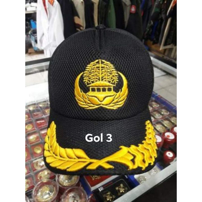 Topi Korpri Jaring Golongan 1 / 2 / 3 / 4