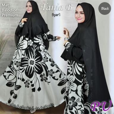 TANIA SYARI JUMBO (PU) MAXI DRESS MUSLIM BUSUI WANITA MURAH GAMIS KEKINIAN GROSIR MODERN LEBARAN