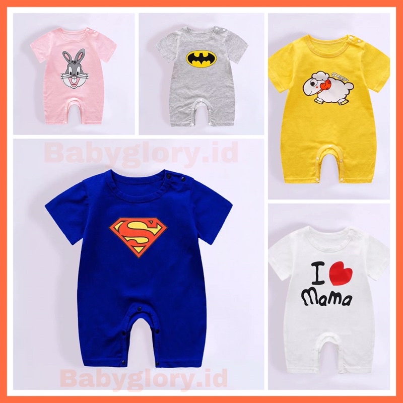 ✨Babyglory.id Jumper Anak Unisex /Jumper Anak Import / Romper anak Unisex / Jumper Anak Laki-Laki Perempuan