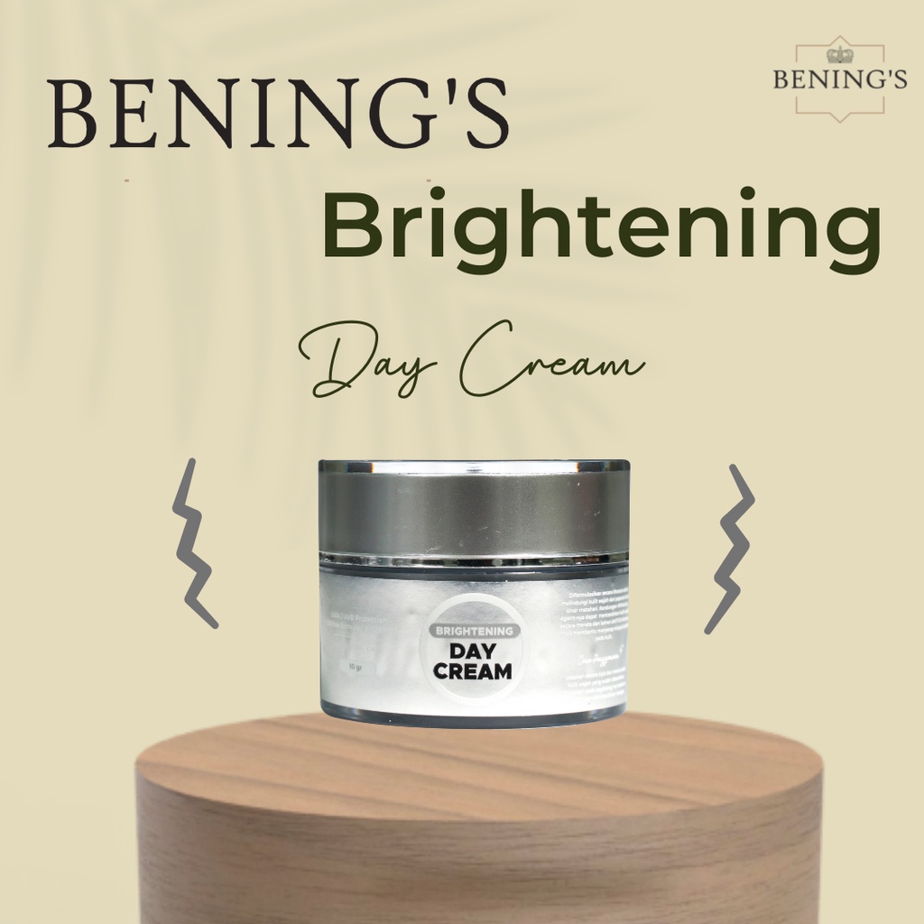 BRIGHTENING Day Cream Benings Bening Bening's Skincare by Dr.Oky