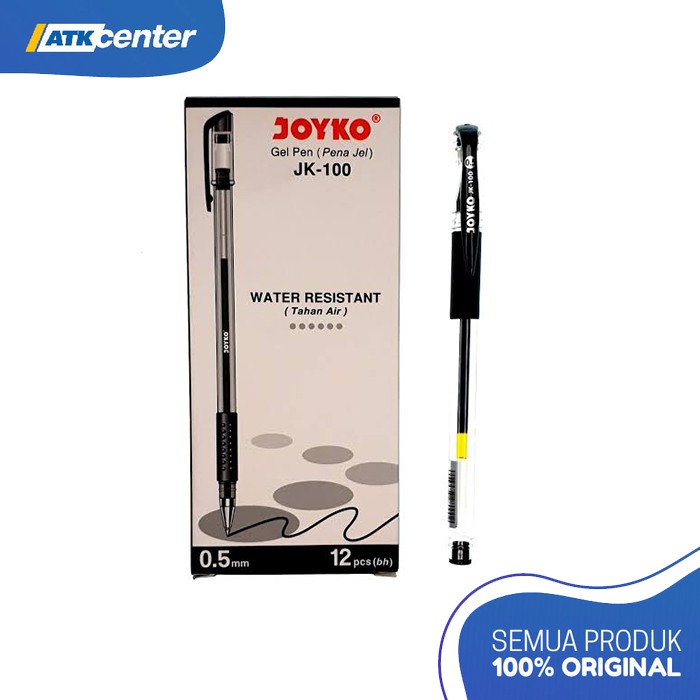 

BALLPOINT / PULPEN JOYKO KING JELER JK-100NT HITAM