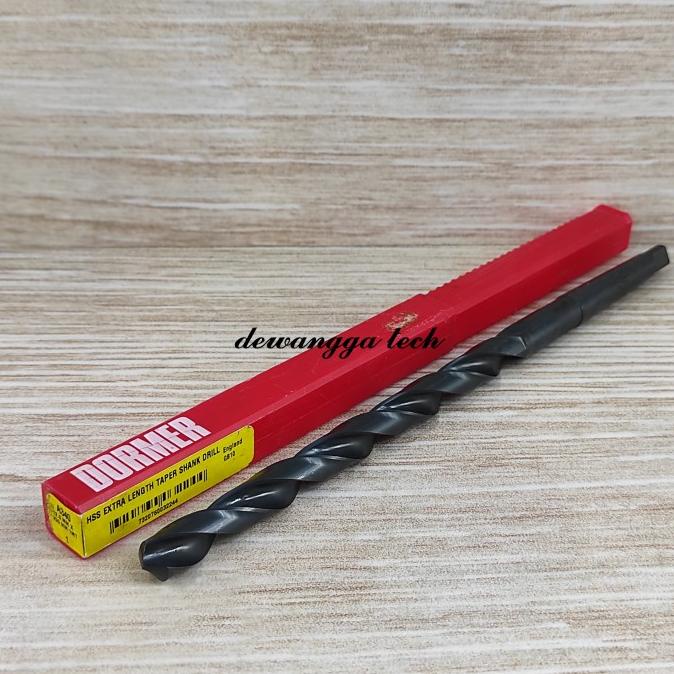 Dormer 12.0 x 250 Long drill hss 12mm x 250mm mata bor besi panjang dewang44 dijamin