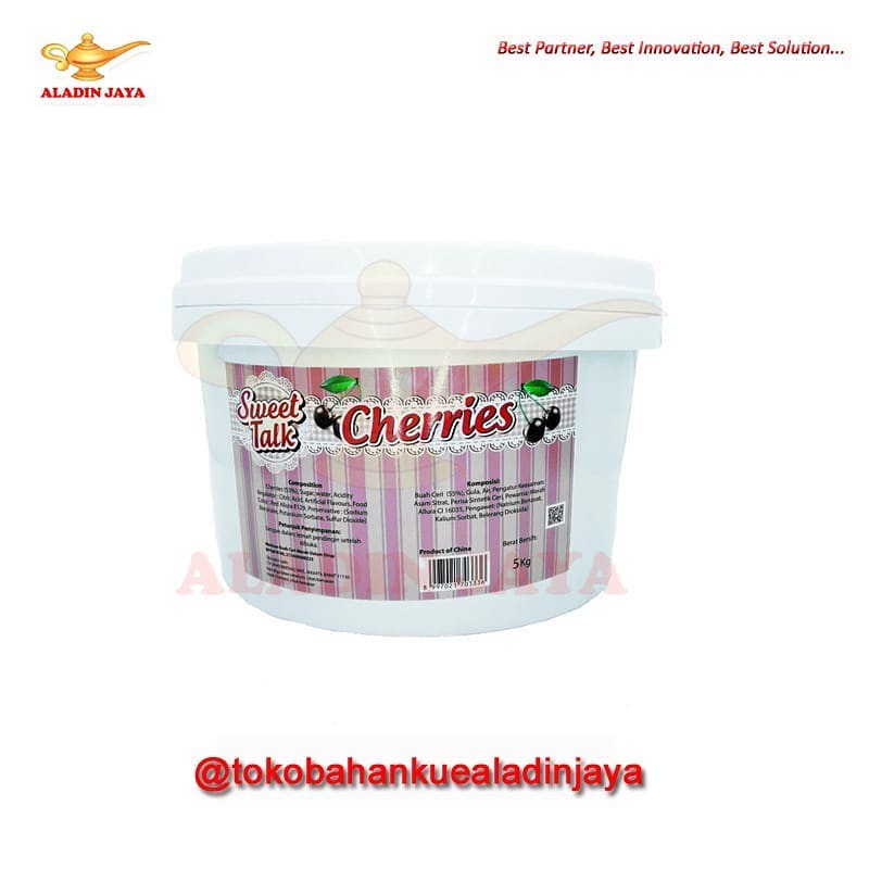 Buah Cherry Tangkai dan Botak Sweet Talk 5kg