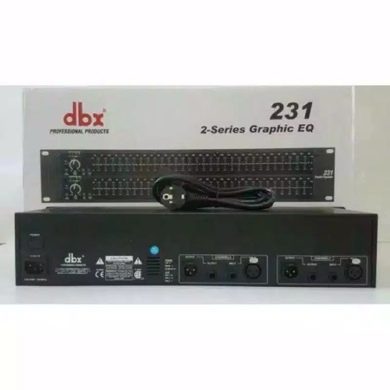 Equalizer dbx231 DBX 231 Equaliser TERLARIS